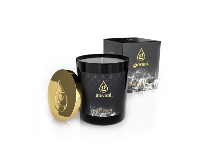 Дизайнерска ароматна свещ Giovani GREY DOLCE за дома