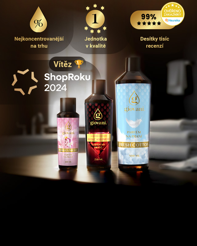 Luxusní parfémy na praní Giovani