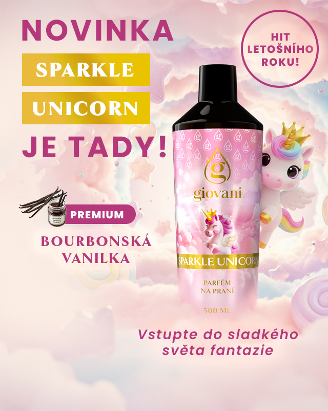 Parfém na praní SPARKLE UNICORN