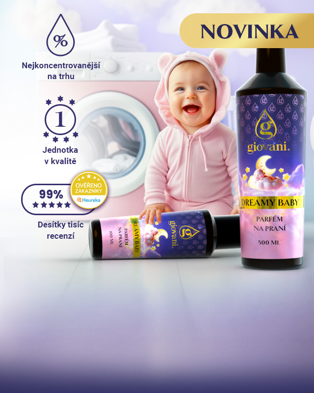 Luxusní parfémy na praní Giovani