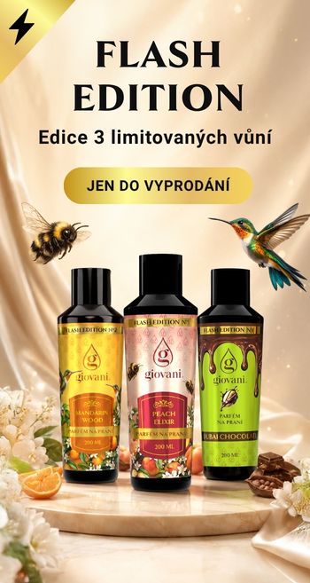 Limitovaná edice olejů na praní FLASH EDITION