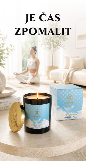 Vonná svíčka Giovani pro relax a pohodu doma