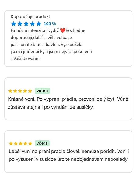 Recenze zákazníka Giovani 2