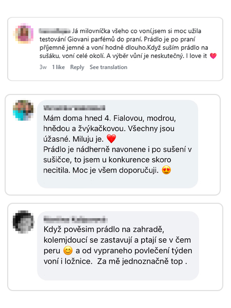 Recenze zákazníka Giovani 9