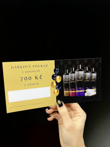 Dárkový poukaz v hodnote 700 kč