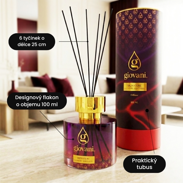 Tyčinkový aroma difuzér SIGNATURE