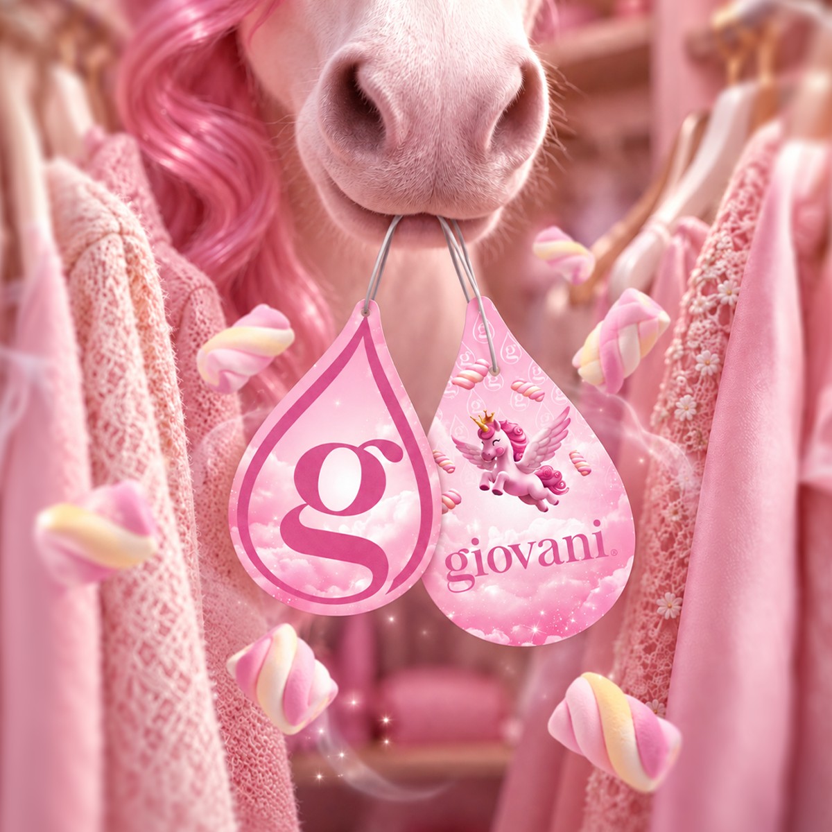 Giovani SPARKLE UNICORN parfémovaná vůně do šatníku