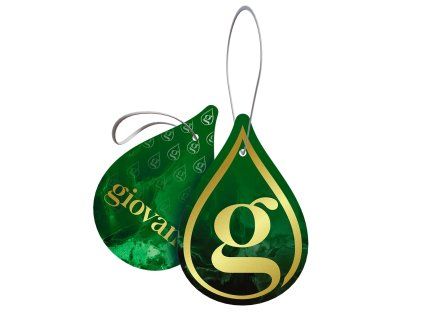 Giovani METALLIC GREEN vonná visačka do interiéru