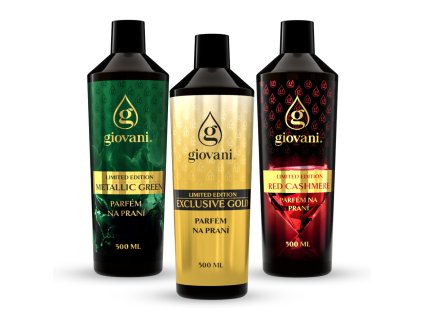 Výhodný balíček parfémů na praní Giovani LIMITED EDITION 500 ml