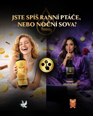 💖 Jste spíš ranní ptáče, nebo noční sova? 🌞🌙 My v Giovani® víme, že každá část dne může vonět jinak! Svěží energie na...
