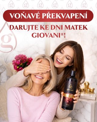 💝 Den matek se blíží 💐 Připravte voňavé překvapení od Giovani®! ✨ Ukažte své mamince, jak moc vám na ní záleží, díky...