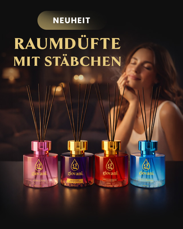 Raumdüfte mit Stäbchen Giovani