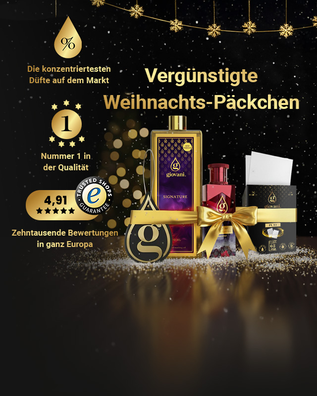 Luxuriöse Giovani-Wäscheparfüms