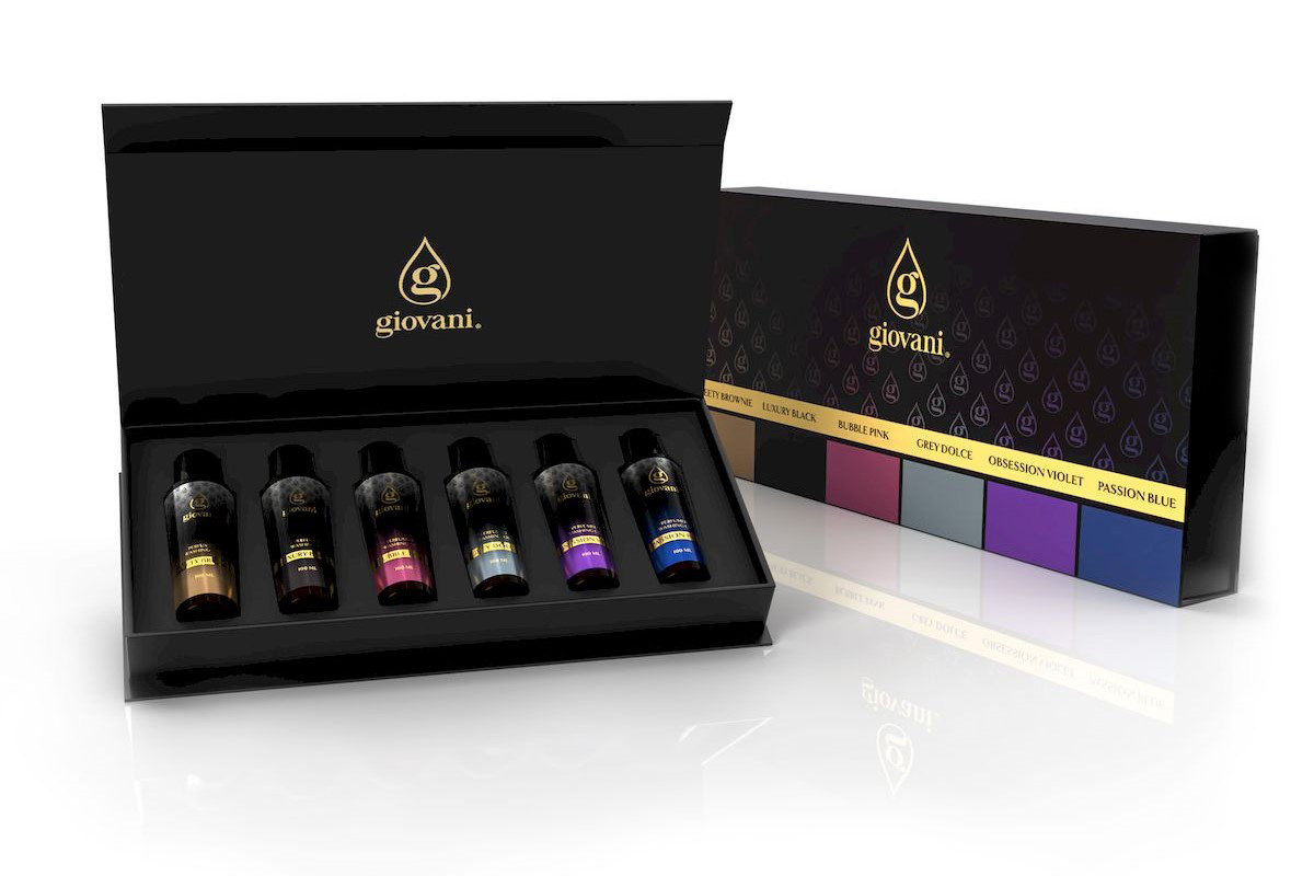 Geschenkset mit 6 Giovani Wäscheparfums