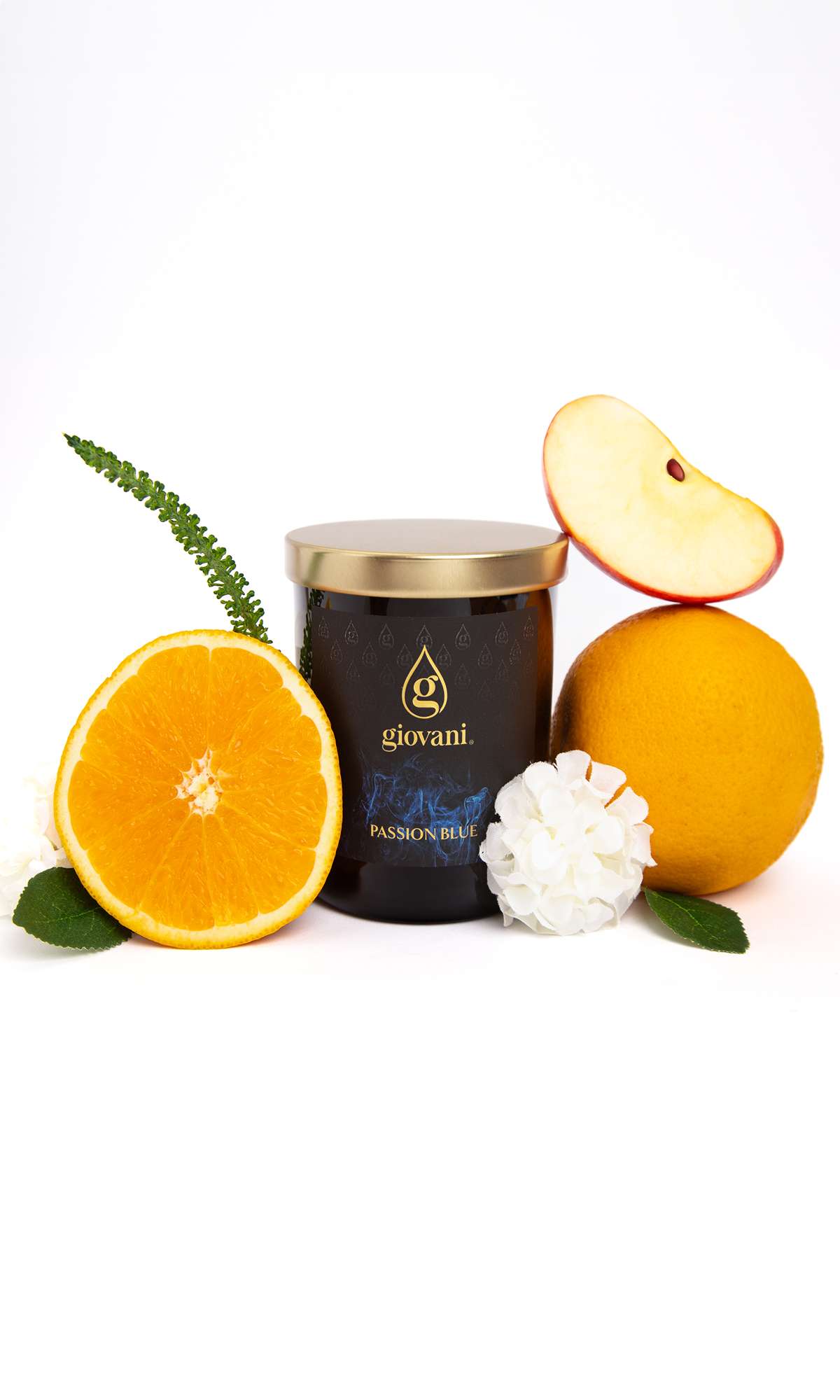 Giovani Duftkerze mit Parfüm Passion Blue