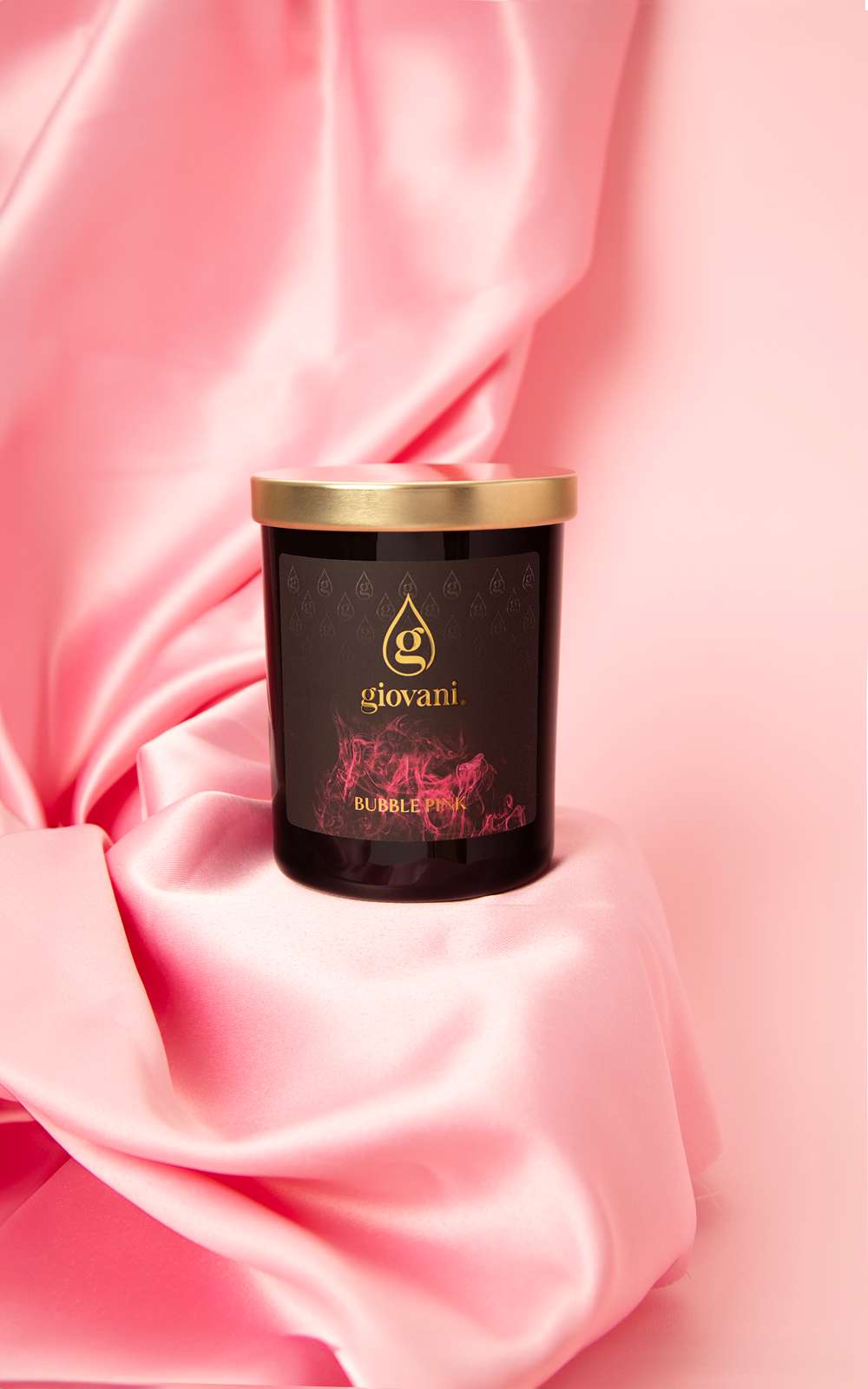 Giovani Designer Duftkerze mit Parfümierung Bubble Pink
