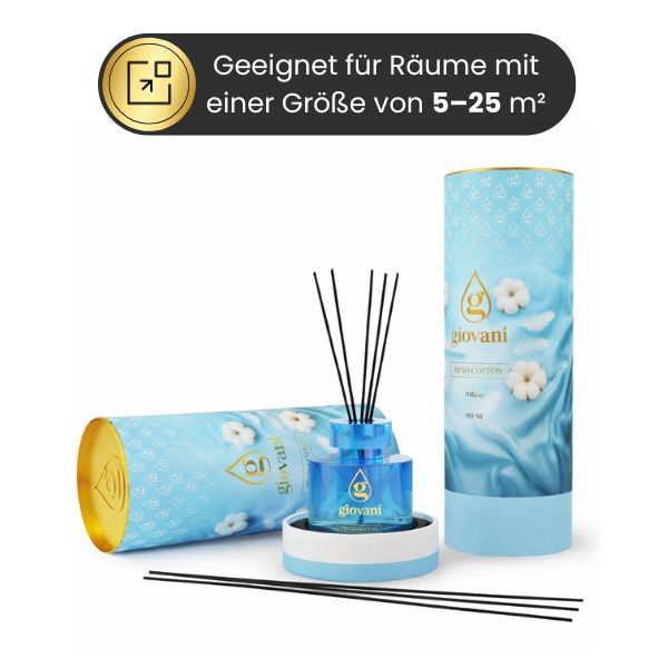 Raumdüfte mit Stäbchen FRESH COTTON