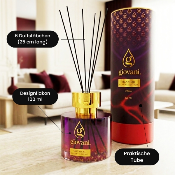 Aroma Diffuser Stäbchen Giovani SIGNATURE