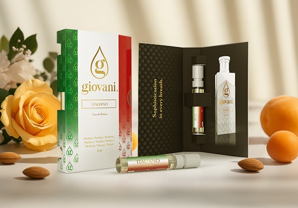 Probe des süßen Parfüms ITALIANO