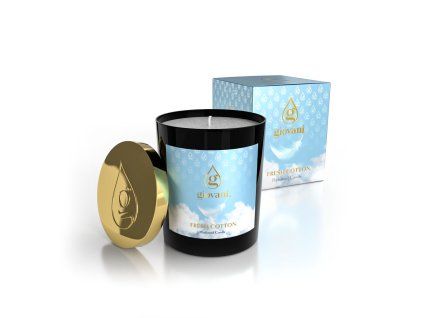 Giovani Wohnraumkerze mit Duft FRESH COTTON