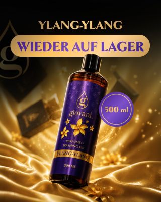 🚨 YLANG-YLANG Wäscheparfüm in 500-ml-Flaschen ist wieder auf Lager! 💛 Wenn du zu denen gehörst, die sehnsüchtig auf die...