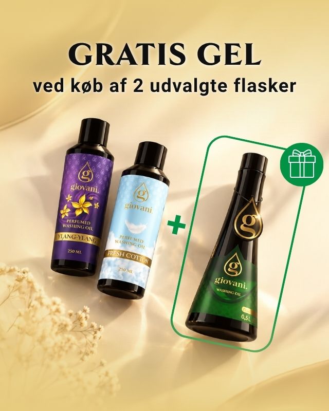 Fordelspakke: vaskeduft og vaskegel