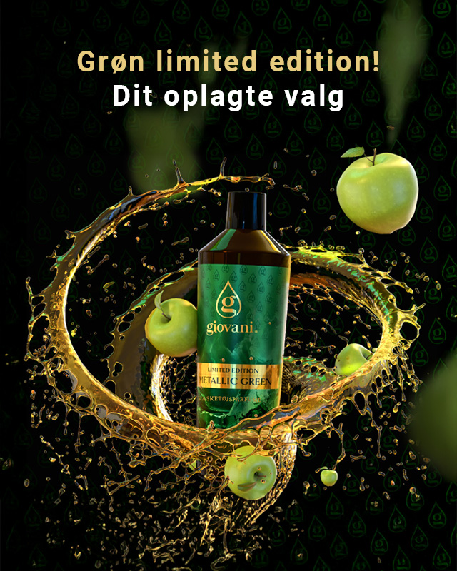 Vasketøjsparfume METALLIC GREEN