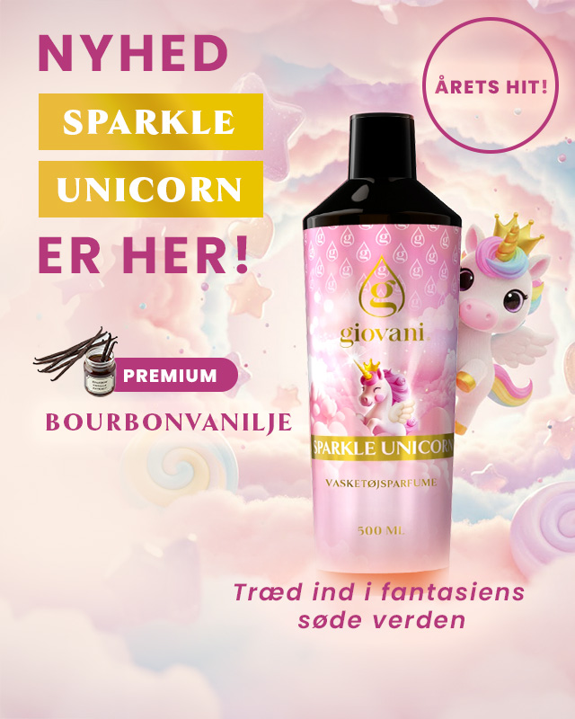Vasketøjsparfume SPARKLE UNICORN