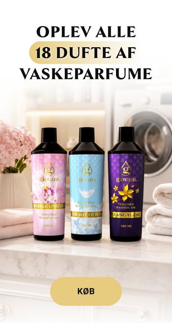 Opdag alle dufte af Giovani vaskeparfumer