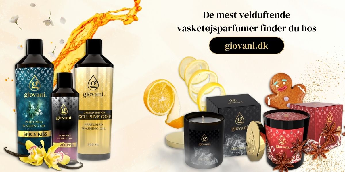 Lys og vasketøjsdufte Giovani