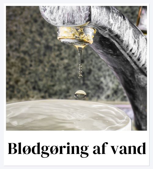 Blødgør vand