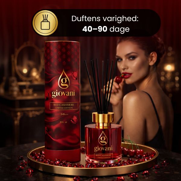 Premium duftpinde RED CASHMERE