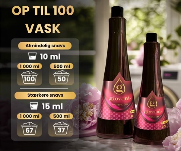 Giovani duftende vaskegel SWEET