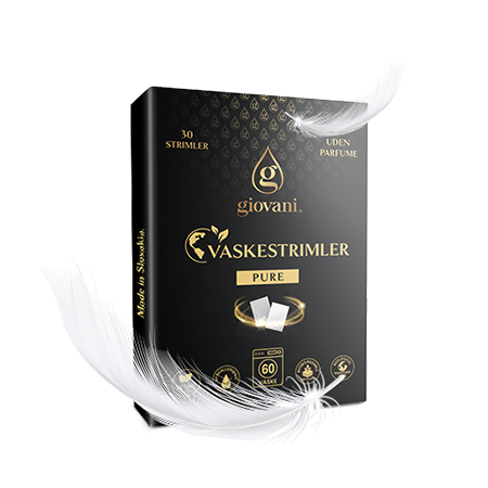Skånsomme vaskestrimler – 30 stk.