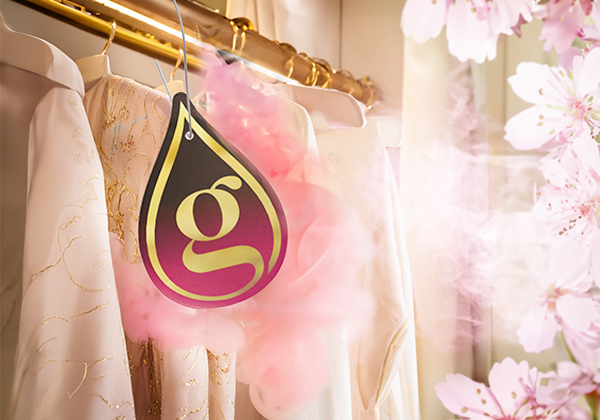 Giovani BUBBLE PINK duftbrik til garderobe