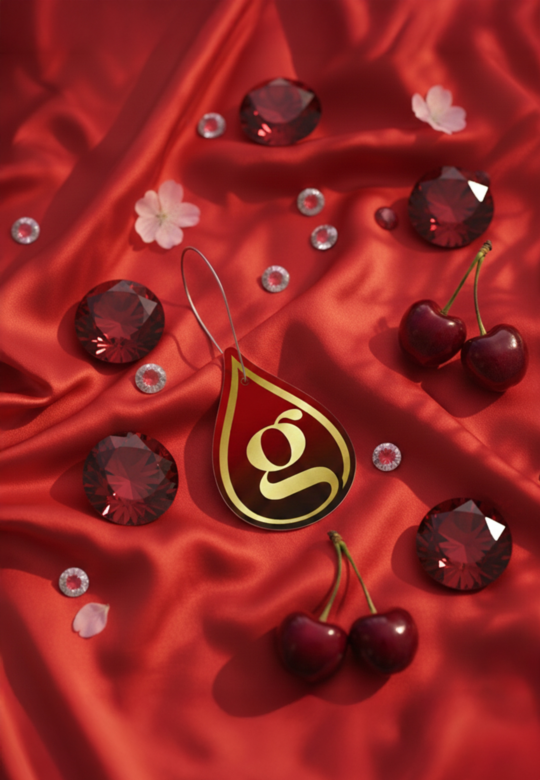 Aromatisk duftophæng RED CASHMERE fra Giovani