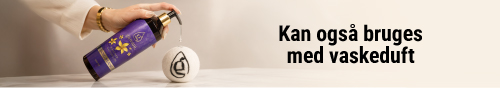Kan bruges sammen med vaskeduft