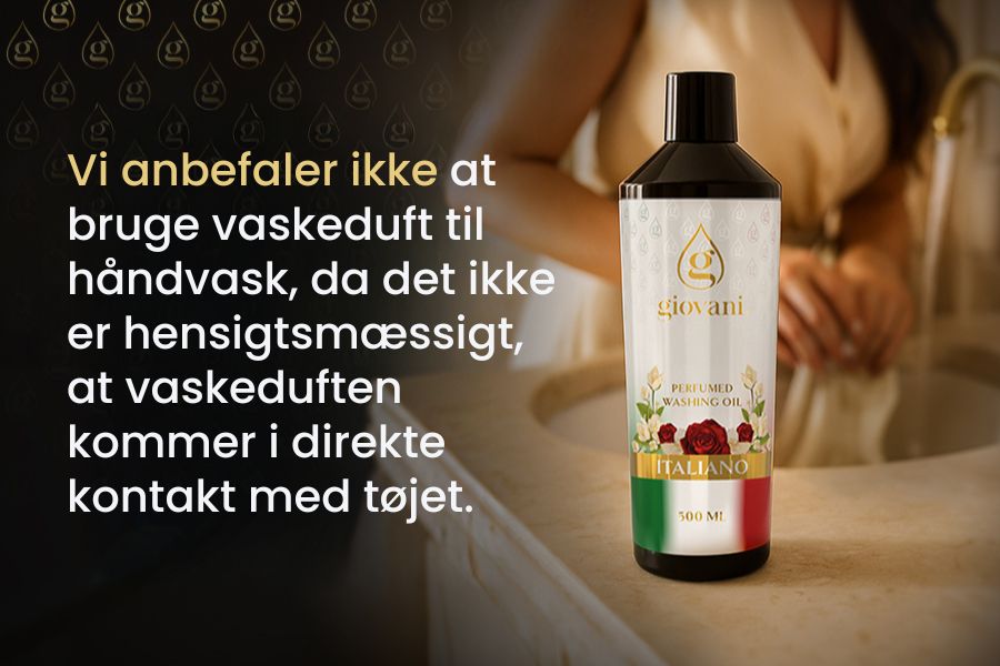 dosering af vaskeduft i vaskemaskine