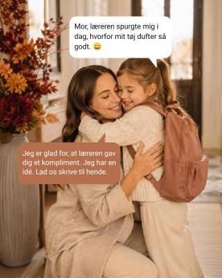 🎒 Skolen er allerede begyndt, og komplimenterne for den fantastiske duft af jeres smås tøj er allerede kommet! 😍 En god...