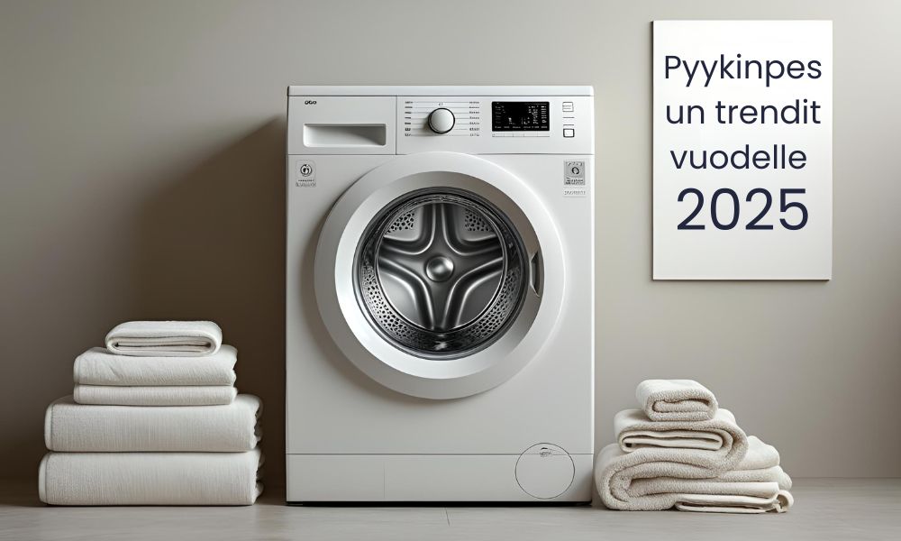 Pyykinpesun trendit vuonna 2025