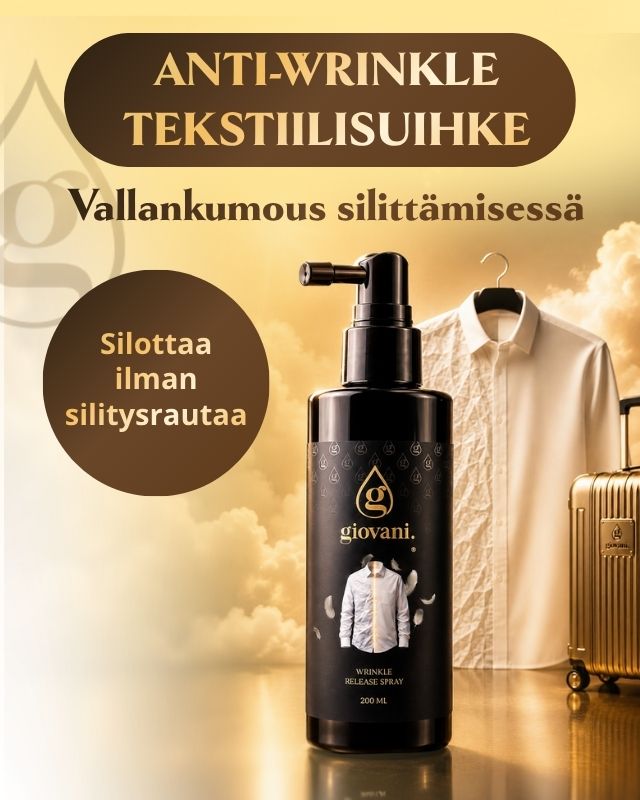 Giovani Anti-Wrinkle tekstiilisuihke
