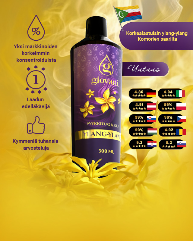 Pyykin tuoksu YLANG-YLANG
