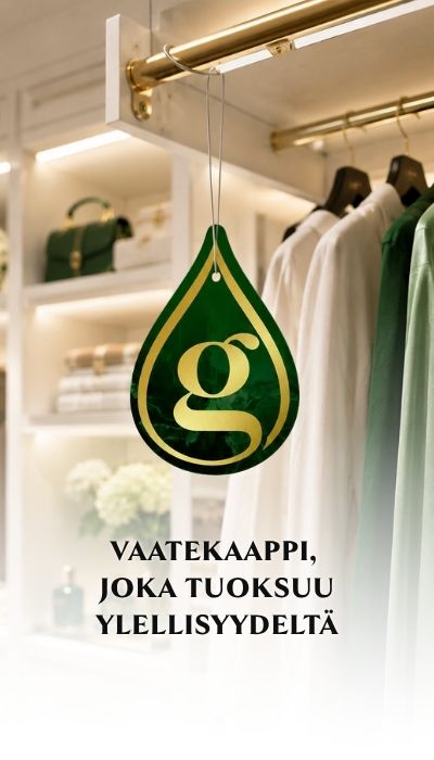 Tuoksuva vaatekaappikoru ylellisellä tuoksulla
