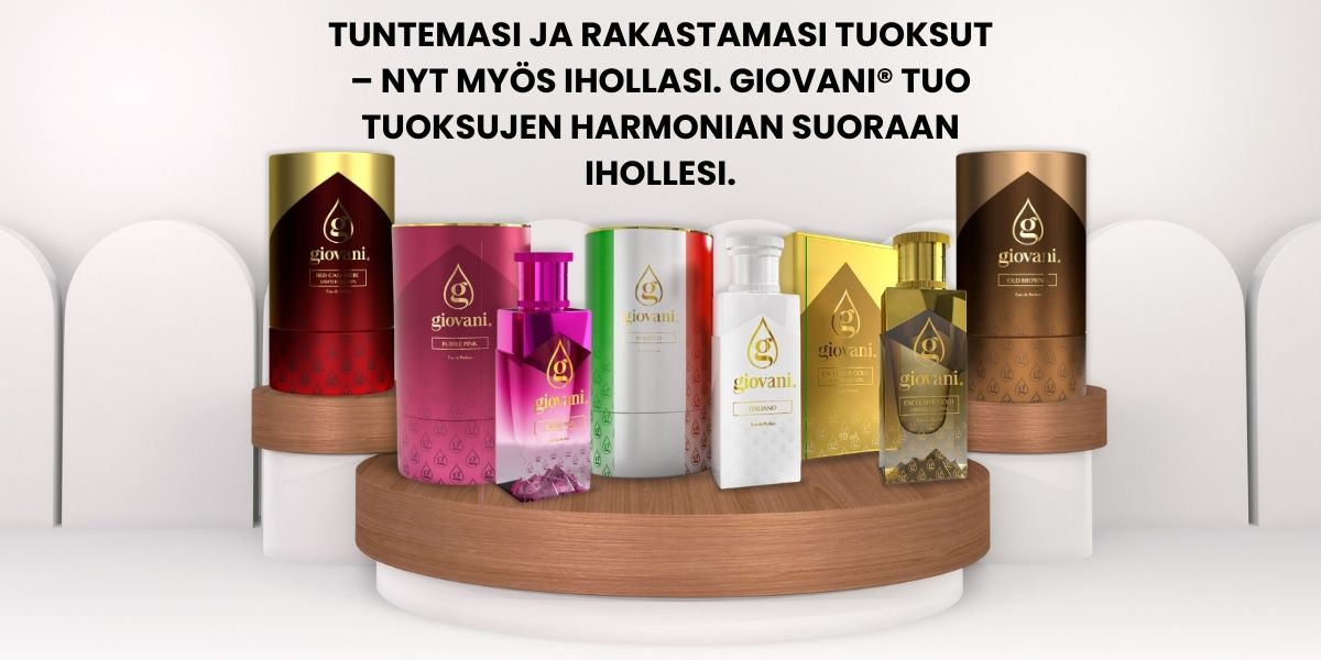 Tuoksujen harmonia suoraan ihollasi