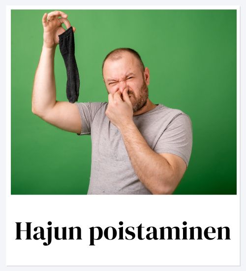 Poistaa hajuja