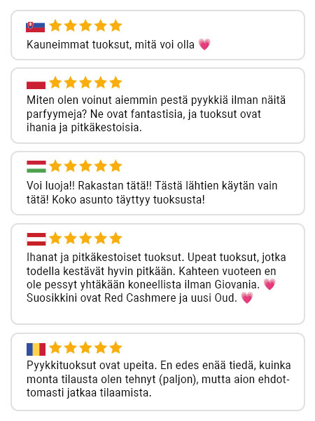 Giovani-asiakasarvostelu 3