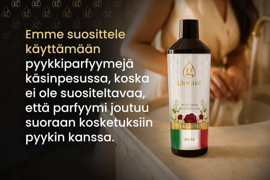 miten käyttää pyykkiparfyymiä