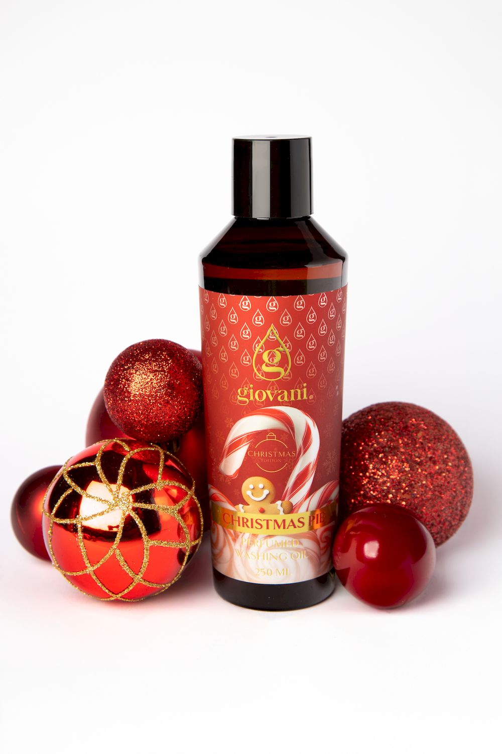 Giovani CHRISTMAS PIE kuivausrumpuun sopiva huuhteluaine