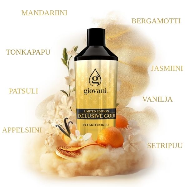 EXCLUSIVE GOLD -tuoksun ainesosat