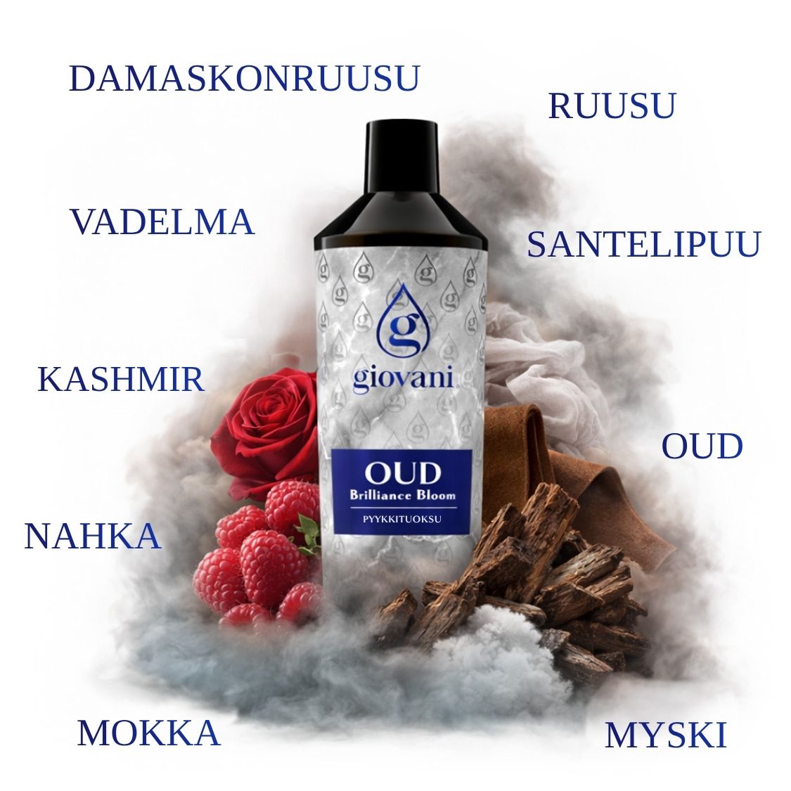 OUD Brilliance Bloom-tuoksun ainesosat